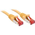 Lindy RJ-45 Cat.6 S/FTP 0.5m, 0,5 m, Cat6, S/FTP (S-STP), RJ-45, RJ-45, Gult