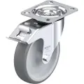 Blickle 605592 LE-TPA 127G-FI Styrehjul med bremse Hjuldiameter: 125 mm Bæreevne (maks.): 125 kg 1 stk