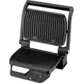 Tefal OptiGrill GC7P08, Svart, Rostfritt stål, Rektangulär, Knappar, 600 cm ^, 300 x 200 mm