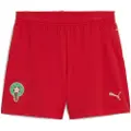 Puma Morocco 2025 Shorts Women, Clothing, Red/Archive Green, M