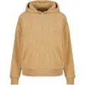 Urban Classics Jacquard Velvet Oversized Hettegenser