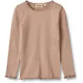 Wheat Rib Genser Reese Nougat Rose