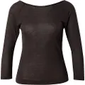 G-Star for woman. D25065-9297-6484 Slim fit low back top with 3/4 sleeves black (XS), Casual, Lyocell