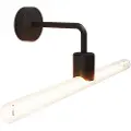 Creative Cables Esse14 Metallvegglampe Med Buet Forlengelse Og Pære