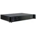 Inter-Tech 1.5U-1528L - Rackmonterbar - 1.5U - mini-ITX - hot-swap - ingen strømforsyning (FlexATX) - USB