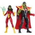 Hasbro Forundring Queen Skrull Og Super Skrull Beyond Earth Mightiest Avengers Figur 15 Cm