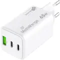 MediaRange 65w Usb-a-og Usb-c-vegglader