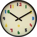 Nextime NeXtimeVeggklokke Nxt Bit 35 cmSvartVeggklokker & bordklokkerFra Homeroom