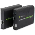 IC Intracom TECHly 120m HDMI KVM EXTENDER over Network Cable - Sender og mottaker - KVM / lydutvider - 1GbE, USB 2.0, HDMI - 10Base-T, 100Base-TX, 1000Base-T - opp til 120 m