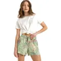 Roxy Lekeitio Break Mid Printed Sports Shorts