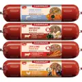 Fleischeslust Fleischlust Mixpakke 4 Varianter 8 x 400 g - Mixpakke II (4 Sorter)
