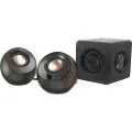 Creative Labs Pebble X Plus - Høyttalersystem - for PC - 2,1 kanaler - trådløs - Bluetooth - 15 watt (Total) - svart