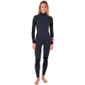 Hurley Plus 3/2 Mm Dame Våtdrakt I Neopren Med Glidelås I Brystet Og Lange Ermer