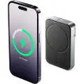 Alogic Matrix - Trådløs nødlader - 5000 mAh - Fast Charge (magnetisk) - svart