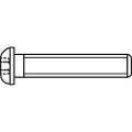 Toolcraft 839793 Linseskruer M3 12 mm Indvendig sekskant Rustfrit stål A2 100 stk