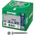 Spax Wirox Z2 3.5x20 Mm Forsenket Stjerneskrue For Tre 1000 Enheter