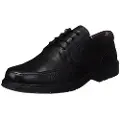 Fluchos for man. 9579_CIDA_NEGR Leather shoes Clipper 9579 black (42), Laces, Casual