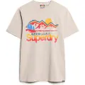 Superdry Cl Great Outdoors Graphic Kortarmet T-skjorte