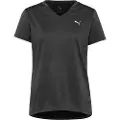 Puma TAD ESSENTIALS V-Neck Tee Women, Clothing, Black, S