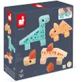 Janod Dino Cubikosaurus Dinosaurer å Bygge
