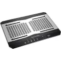 Thermaltake Massive TM - Notebookvifte - med 2-porters USB-hub - 120 mm - svart