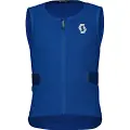 SCOTT Airflow Vest, Ryggplate, Junior, Solid Blue/White