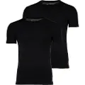Ralph Lauren for man. 714835960001 Pack of 2 t-shirts Classic Crew black (L), Homewear, Cotton, Short sleeve