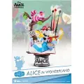 Beast Kingdom Toys Alice I Eventyrverden Disney Pvc-diorama 15 Cm