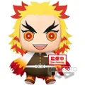 Banpresto Demon Slayer Stor Kyojuro Rengoku-plysjfigur 32 Cm