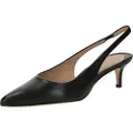 Ralph Lauren for woman. 802927937001 Black Lolah leather shoes (39), 5 to 8 cm, None, Casual, Party