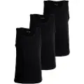 Hugo Boss for man. 50475278 3P Classic sleeveless T-shirt 10243514 01 black (L), Cotton, Sleeveless / Straps