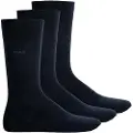HUGO BOSS for man. 50469839 Pack 3 Pairs of Navy Socks (39-42), Homewear, Cotton