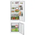Bosch Serie | 2 KIV87NSE0 - Kjøleskap/fryser - bunnfryser - innebygd - fordypning - bredde: 56 cm - dybde: 55 cm - høyde: 177.5 cm - 270 liter - Klasse E