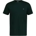 Gant for man. 2003184 Shield T-shirt green (L), Casual, Cotton, Short sleeve, Sustainable