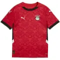 Puma Egypt 2025 Home Jersey Youth, Clothing, Red/Black, 13-14Y
