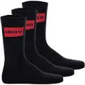Hugo Boss Rib Label 10267340 Sokker 3 Par