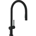 Hansgrohe Køk.arm Talis M54 210 m.sort sBox udtr2j