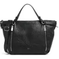 Abro for woman. 031483-82 Shopper Biker bag black (OSFA), Casual, Leather
