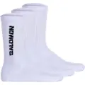 Salomon Everyday Crew, Sokker, 3-pack, White