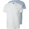 Tommy Hilfiger Linear Chest Kortarmet T-skjorte 2 Enheter
