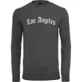 Mister tee Los Angeles Wording Langarmet T-skjorte