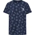 Hummel Flow Aop Kortarmet T-skjorte