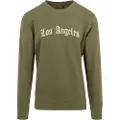 Mister tee Los Angeles Wording Langarmet T-skjorte