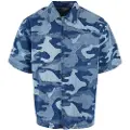 Urban Classics Laser Camo Printed Boxy Kortarmet Skjorte