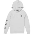 Volcom Iconic Stone PO Kids Hettegenser grå