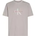 Calvin Klein Textured Monologo Kortarmet T-skjorte