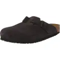 Birkenstock Boston Suede Leather Sandaler grå