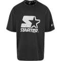 Starter Black Label Starter Logo Acid Black Acid Oversized Kortarmet T-skjorte