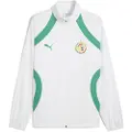Puma Senegal 2025 Pre-match Woven Jacket Men, Clothing, White/Sport Green, XXL