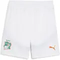 Puma Ivory Coast 2025 Shorts Men, Clothing, White/Dark Myrtle, XS